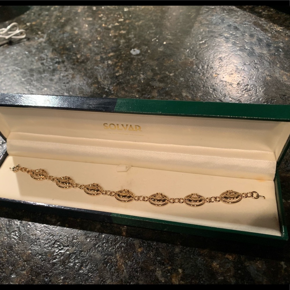 Slovar Clodagh bracelet 18K gold plated w/seal